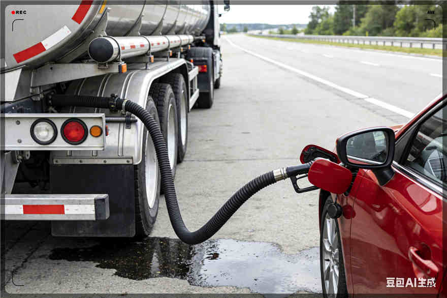 营山汽车救援送水案例